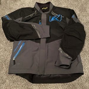 KLIM Traverse Jacket XL Black/Kinetik Blue